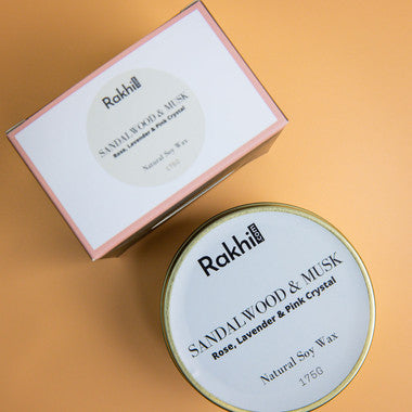 Sandalwood & Musk Natural Soy Wax Candle