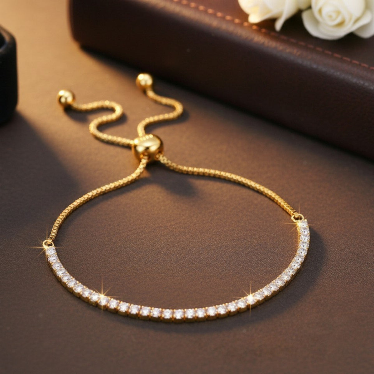 Stunning 925 Sterling Silver Tennis Bracelet