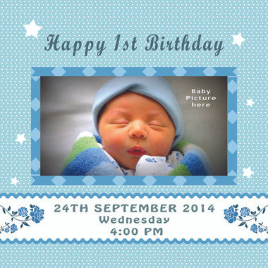 Personalized Baby Photo Cushion