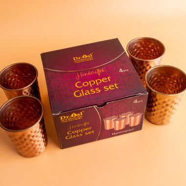 Copper Glass, Candle & Chocolate Gift Hamper
